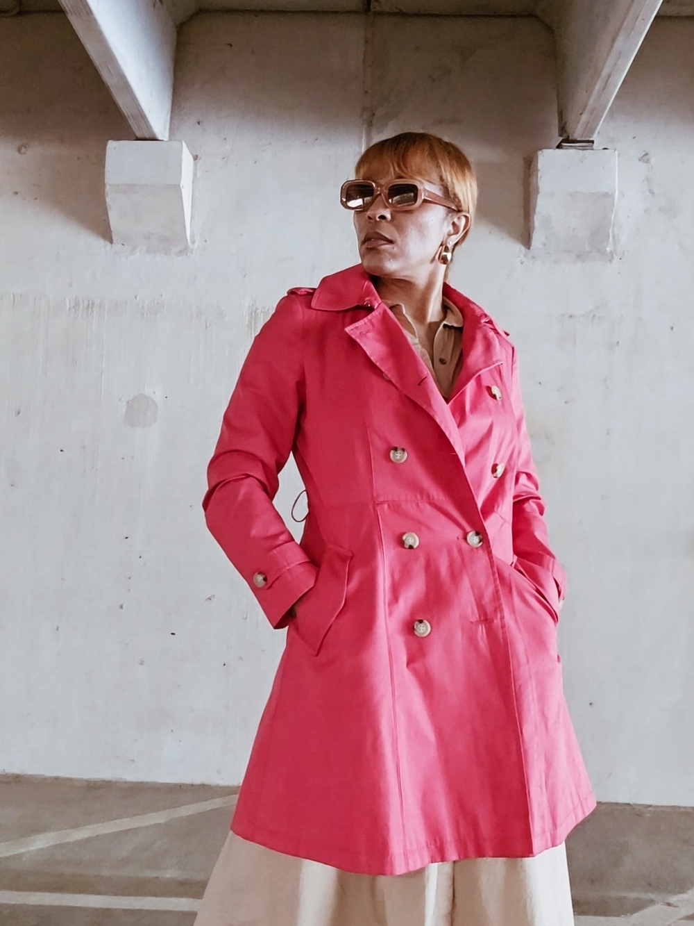 Lauren Ralph Lauren Double-Breasted Trench Coat